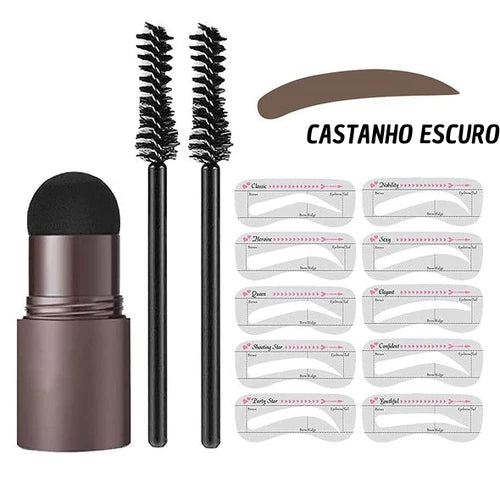 Kit de Modelagem para Sobrancelhas Profissional à prova d'água.